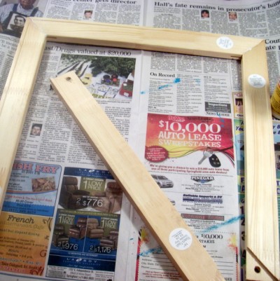 DIY make your own picture frame